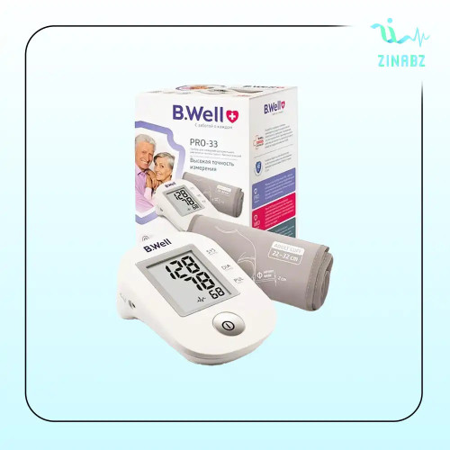 فشارسنج بازویی دیجیتال بی‌ول مدل PRO-33