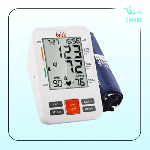 فشار سنج دیجیتال بازویی بریسک مدل(PG-800B22)