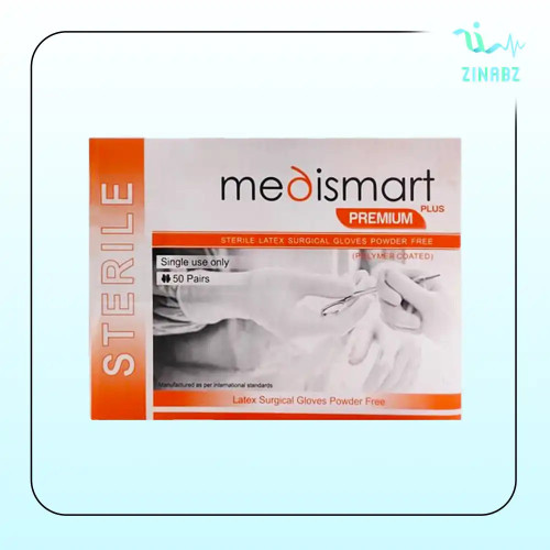 دستکش جراحی مدی اسمارت (بدون پودر)